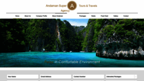 What Andamansuper.com website looked like in 2019 (4 years ago)