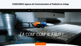 What Agence-web-comcomgo.com website looked like in 2019 (4 years ago)
