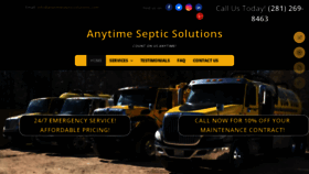 What Anytimesepticsolutions.com website looked like in 2019 (4 years ago)
