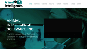 What Animalintelligence.com website looked like in 2019 (4 years ago)