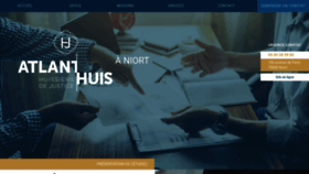 What Atlanthuis.fr website looked like in 2019 (4 years ago)