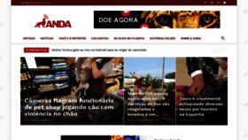 What Anda.jor.br website looked like in 2019 (4 years ago)