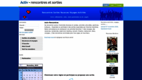 What Activ-rencontres.com website looked like in 2019 (4 years ago)