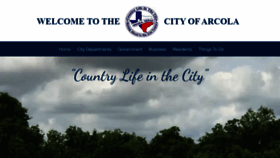 What Arcolatexas.org website looked like in 2019 (4 years ago)