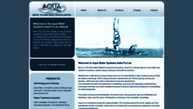 What Aquaindia.in website looked like in 2019 (4 years ago)