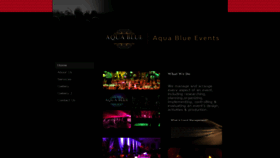 What Aquablue-events.com website looked like in 2019 (4 years ago)
