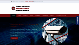 What Alarmserwislublin.pl website looked like in 2019 (4 years ago)