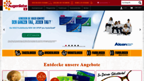 What Augenliebe.ch website looked like in 2019 (4 years ago)