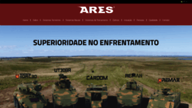 What Ares.ind.br website looked like in 2019 (4 years ago)