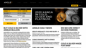 What Ainsliebullion.com.au website looked like in 2019 (4 years ago)