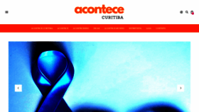 What Acontececuritiba.com.br website looked like in 2019 (4 years ago)