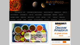 What Astropeep.com website looked like in 2019 (4 years ago)