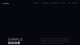 What Aryballe-technologies.com website looked like in 2019 (4 years ago)
