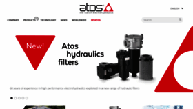 What Atos.com website looked like in 2019 (4 years ago)