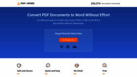 What Altoconvertpdftoword.com website looked like in 2019 (4 years ago)