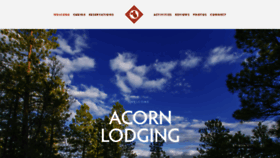 What Acornlodging.com website looked like in 2019 (4 years ago)