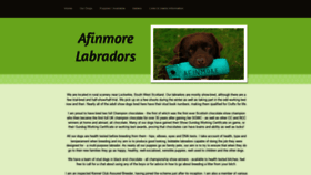 What Afinmore.co.uk website looked like in 2019 (4 years ago)
