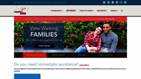 What Adoptionstar.com website looked like in 2019 (4 years ago)