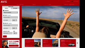 What Avis-int.com website looked like in 2019 (4 years ago)