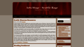 What Artsstage-seattlerage.com website looked like in 2019 (4 years ago)