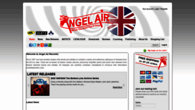 What Angelair.co.uk website looked like in 2019 (4 years ago)