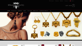 What Albanianjewelry.com website looked like in 2019 (4 years ago)