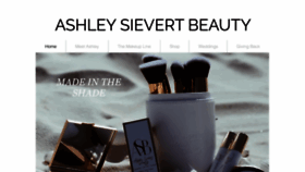 What Ashleysievert.com website looked like in 2019 (4 years ago)