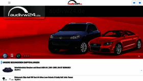 What Audivw24.de website looked like in 2019 (4 years ago)