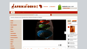 What Afrika-deko.net website looked like in 2019 (4 years ago)