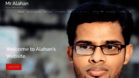 What Alahan.org website looked like in 2019 (4 years ago)