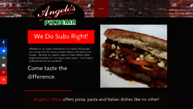 What Angelospizzeria.net website looked like in 2019 (4 years ago)
