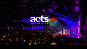 What Actschurch.co.za website looked like in 2019 (4 years ago)