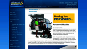 What Advancedmobilityus.com website looked like in 2019 (4 years ago)