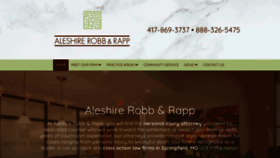 What Aleshirerobb.com website looked like in 2019 (4 years ago)