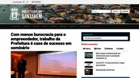What Agenciasantarem.com.br website looked like in 2019 (4 years ago)