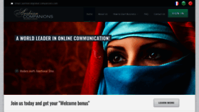 What Arabiancompanions.com website looked like in 2019 (4 years ago)