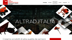 What Altraditalia.it website looked like in 2019 (4 years ago)