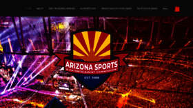 What Azsportsent.com website looked like in 2019 (4 years ago)