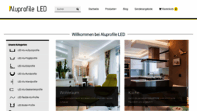 What Alu-profile-led.de website looked like in 2019 (4 years ago)