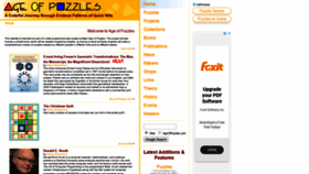 What Ageofpuzzles.com website looked like in 2019 (4 years ago)