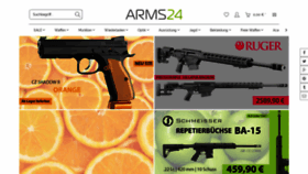 What Arms24.com website looked like in 2019 (4 years ago)