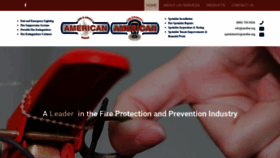 What Americanfireandsafety.com website looked like in 2019 (4 years ago)