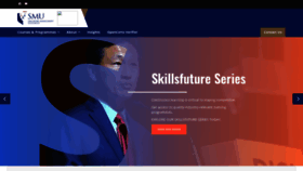 What Academy.smu.edu.sg website looked like in 2019 (4 years ago)