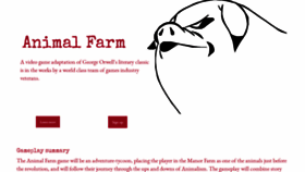 What Animalfarmgame.com website looked like in 2019 (4 years ago)