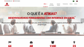 What Atikas.com website looked like in 2019 (6 years ago)