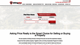 What Askingprice.com website looked like in 2019 (4 years ago)