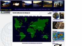 What Allmaps.de website looked like in 2019 (4 years ago)