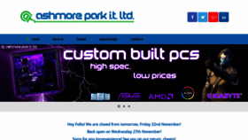 What Ashmorepark.co.uk website looked like in 2019 (4 years ago)