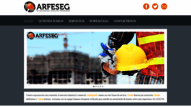 What Arfeseg.com website looked like in 2019 (4 years ago)