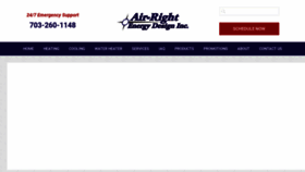 What Air-right.com website looked like in 2019 (4 years ago)